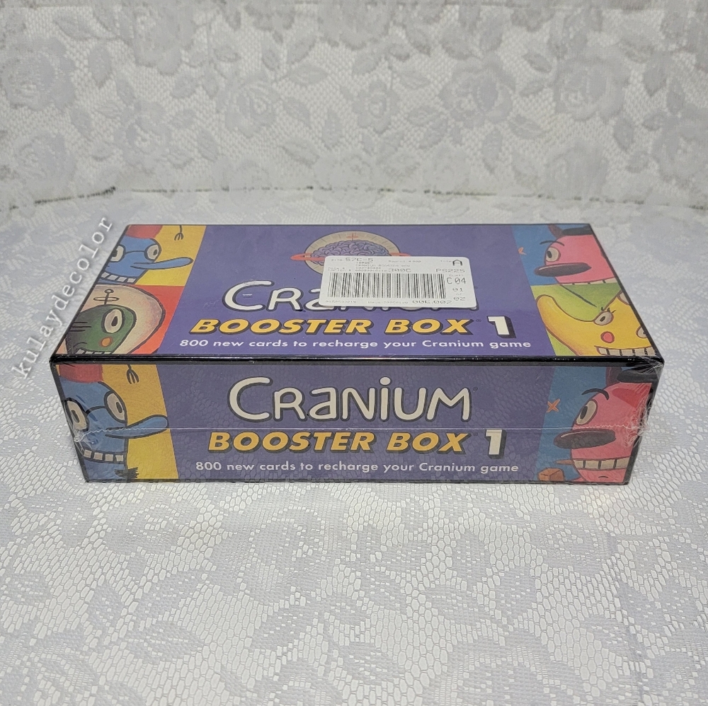 Cranium Booster Box 1 — 800 New Cards Expansion Pack Vintage NEW Sealed
